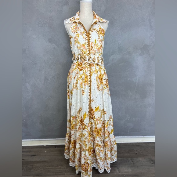 Hemant & Nandita TORA LONG DRESS - Picture 7 of 17